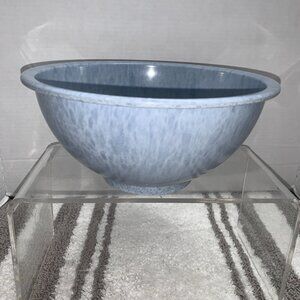 Vintage Texas Ware Marked USA 118 10” Blue Speckle Melmac Mixing Bowl